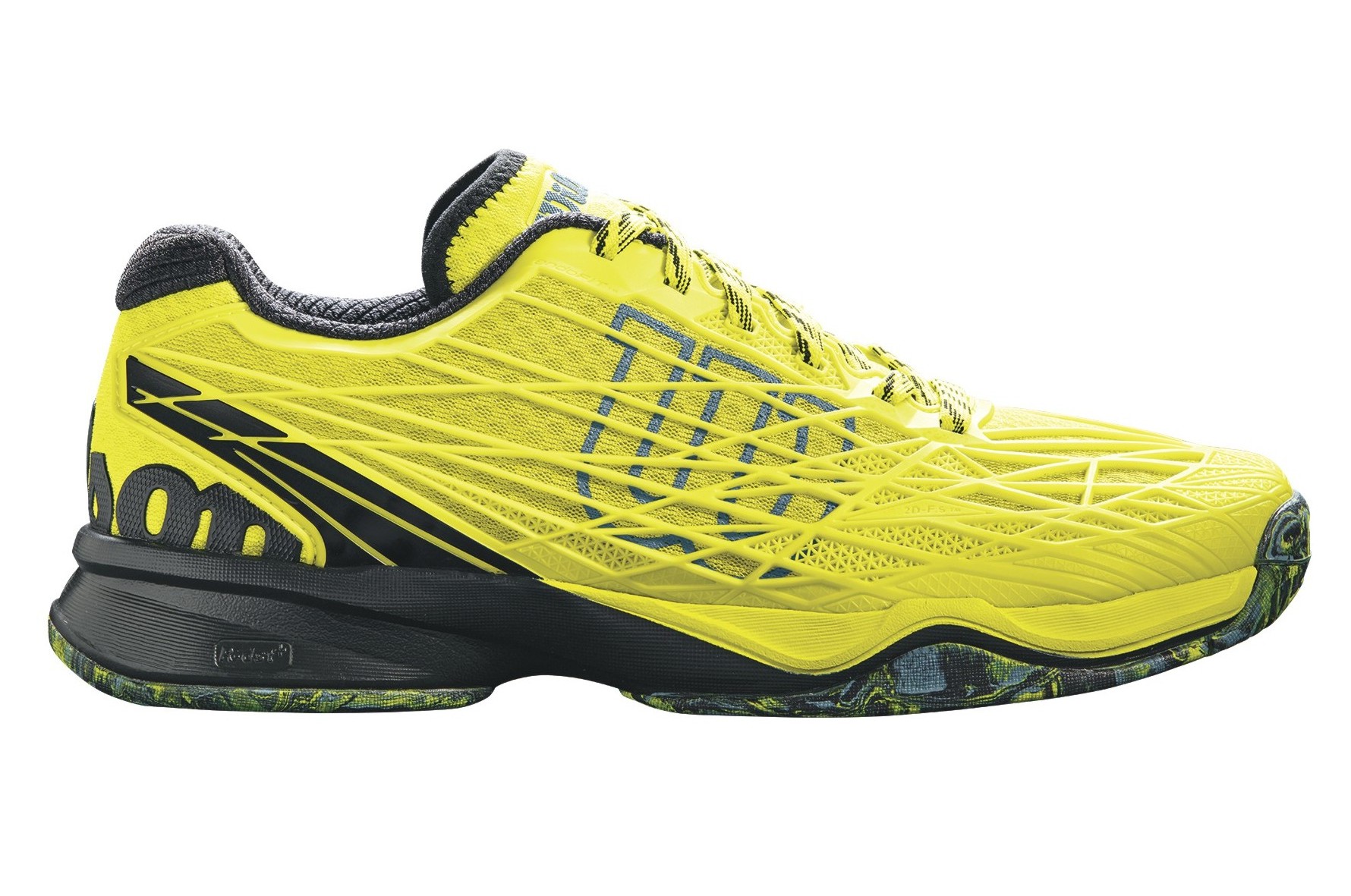 Wilson Kaos Yellow/Blue Tennis-Men Wilson Kaos Yellow/Blue Tennis-Men